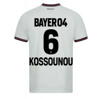 Bayer Leverkusen Odilon Kossounou #6 Replika Bortatröja 2023-24 Kortärmad